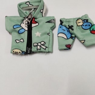 indianjadibooti Laddu Gopal jacketsuit (Size 4) set of four indianjadibooti Laddu Gopal jacketsuit (Size 4) set of four