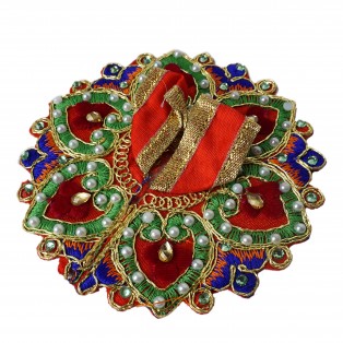 indianjadibooti Laddu Gopal poshak for summer (Size 1) (Set of 4) indianjadibooti Laddu Gopal poshak for summer (Size 1) (Set of 4)