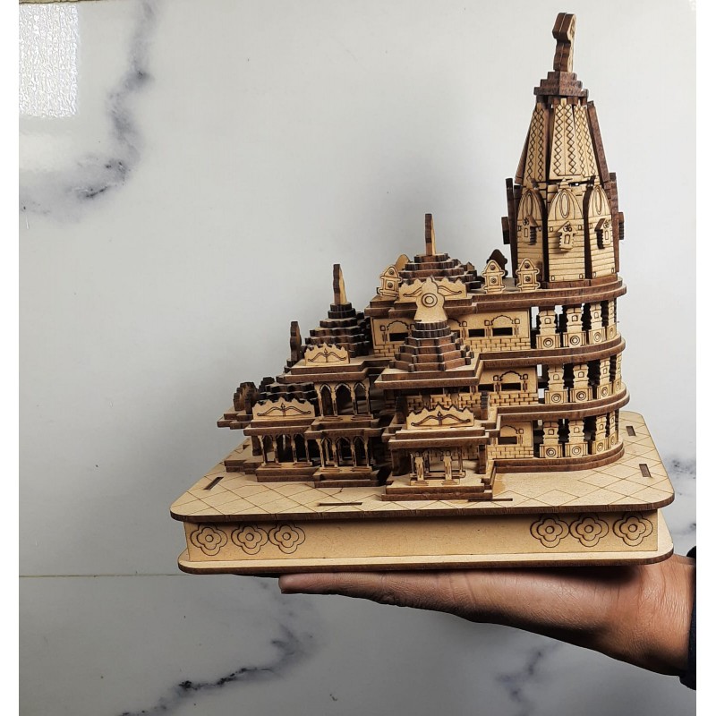 Pooja Essentials : Shree Ram Mandir Ayodhya 3D Model - Best ...