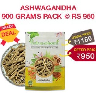 Crazy Deal - Ashwagandha Roots - Premium Quality by IndianJadiBooti