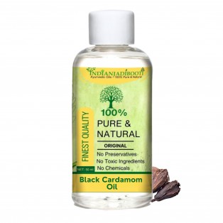 Black Cardamom Edible (Essential) (Oil) - Kali Moti Elaichi (Tel) - Amomum Subulatum (Tailam) - Elettaria Cardamomum by IndianJadiBooti Black Cardamom Edible (Essential) (Oil) - Kali Moti Elaichi (Tel) - Amomum Subulatum (Tailam) - Elettaria Cardamomum by IndianJadiBooti