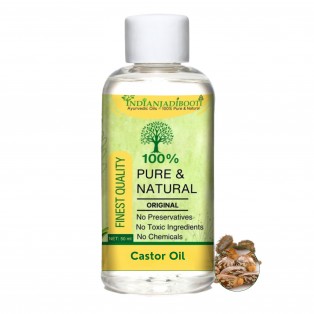 Castor (Cold Pressed) (Oil) - Erandi (Tel) - Ricinus Communis (Tailam) by IndianJadiBooti Castor (Cold Pressed) (Oil) - Erandi (Tel) - Ricinus Communis (Tailam) by IndianJadiBooti