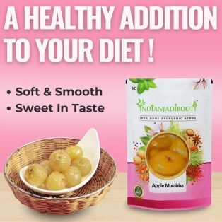 Apple Murabba - Ready to Eat Seb ka Murabba - High in Vitamin C & Fibre - Rich in Antioxidants - Improves Immunity by IndianJadiBooti