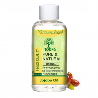 Jojoba Edible (Essential) (Oil) - Simmondsia Chinensis (Tel) (For Skin Care & Hair Care)  by IndianJadiBooti Jojoba Edible (Essential) (Oil) - Simmondsia Chinensis (Tel) (For Skin Care & Hair Care)  by IndianJadiBooti