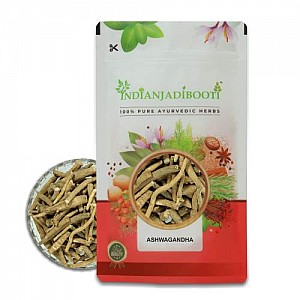 Ashwagandha (Roots) - Ashvagandha (Jadd) - Asgandh Nagori - Indian Ginseng - Winter Cherry - Vajigandha - Withania Somnifera by IndianJadiBooti