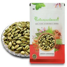 Green Cardamom - Hari Elaichi - Choti Elaichi - Yalakki - Whole Elaichi - Elettaria cardamomum by IndianJadiBooti