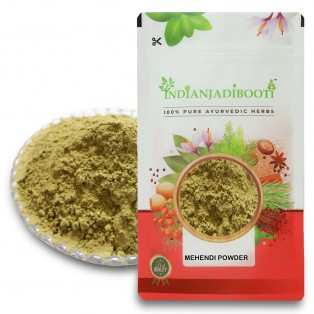 Dried Henna Mehndi Leaves Powder - Lawsonia Inermis by IndianJadiBooti by IndianJadiBooti