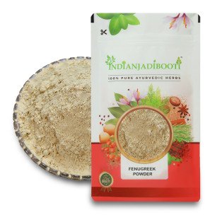 Methi Dana Powder - Fenugreek Seeds Powder - Trigonella foenum graecum by IndianJadiBooti