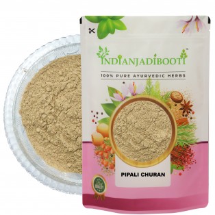 Long Pepper Powder - Pipli Churan - Pipal Badi Churn - Filfil Daraz -  Mag Peepal - Pippali - Chavya - Chavak - Thippli - Peepri - Pipili - Piper Longum - Piper Retrofractum by IndianJadiBooti