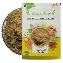 Papaya Leaf (Powder) - Papita Patta (Powder) - Carica Papaya by IndianJadiBooti