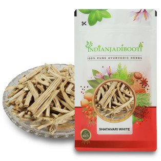 Shatavari Dried Root White - Satavar - Shatamuli - Shatavari Root White - Sitawar Jad Safed - Asparagus racemosus by IndianJadiBooti