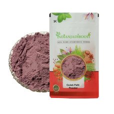 Gulab Patti (Powder) - Rose Petal Powder - Gul - e - Surkh - Rosa Gallica Powder by IndianJadiBooti