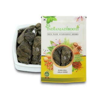 Kala Gond [100% Pure] - Goond Siyah - Elwa Asli - Aloe Vera Gum - Aloevera Gond - Aloe Barbadensis by IndianJadiBooti