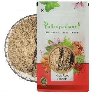 Khas Root (Powder) - Khus Jad - Ushira - Vetiver Roots - Vetiveria Zizanioides - Kas Ramacham by IndianJadiBooti