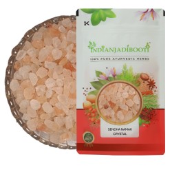 Sendha Namak Pink (Crystal) - Daanedaar Sendha Namak - Lahori Salt - Saindha Namak - Rock Salt - Himalayan Pink Salt by IndianJadiBooti