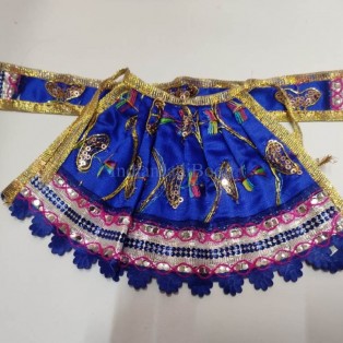 Devi Mata Poshak Set of 2(Length 4.5 * Width 7 inch) by IndianJadiBooti Devi Mata Poshak Set of 2(Length 4.5 * Width 7 inch) by IndianJadiBooti