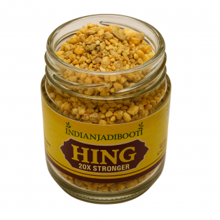 Asafoetida Hing (Premium) - Heeng - Stinking Gum - Ferula foetida - Buy World's Strongest Hing by IndianJadiBooti [10 Grams Each]
