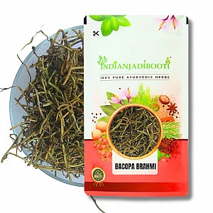 Jal Brahmi - Bacopa Monnieri - Nir Brahmi - Water Hyssop - Saraswati Leaves - Indian Pennywort - Neer Brahmi - Brahmi Booti by IndianJadiBooti