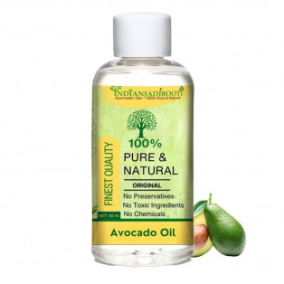 Avocado Edible (Cold Pressed) (Carrier) (Oil) - (100% Pure and Natural) (For Hair and Skin) - Alligator Pear - Butter Fruit - Persea Americana - Makhanphal by IndianJadiBooti Avocado Edible (Cold Pressed) (Carrier) (Oil) - (100% Pure and Natural) (For Hair and Skin) - Alligator Pear - Butter Fruit - Persea Americana - Makhanphal by IndianJadiBooti
