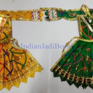 Indianjadibooti Goddess Idol Poshak Navratri Special Size- 8 Inch Set Of 2 by IndianJadiBooti Indianjadibooti Goddess Idol Poshak Navratri Special Size- 8 Inch Set Of 2 by IndianJadiBooti