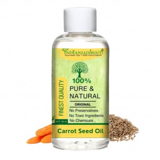 Carrot Edible (Seeds) (Essential) (Oil) - Gajar (Beej) (Tel) - Daucus Carota -  (For Skin Nourishment and Hair Care) by IndianJadiBooti Carrot Edible (Seeds) (Essential) (Oil) - Gajar (Beej) (Tel) - Daucus Carota -  (For Skin Nourishment and Hair Care) by IndianJadiBooti