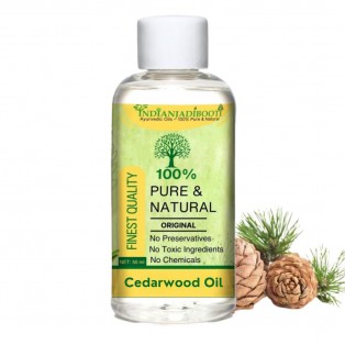 Cedarwood (Essential) (Oil) (Tel) (Tailam)- Pure And Natural Aromatherapy Oil For Grounding, Relaxation, And Topical Application by IndianJadiBooti Cedarwood (Essential) (Oil) (Tel) (Tailam)- Pure And Natural Aromatherapy Oil For Grounding, Relaxation, And Topical Application by IndianJadiBooti
