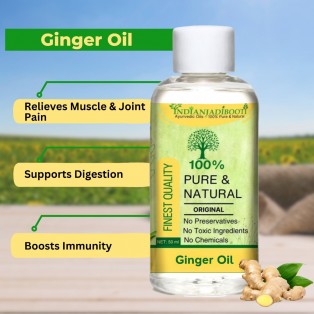 Ginger Edible (Essential) (Oil) - Sonth (Tel) - Sunthi (Tailam) - Zanjabeel - Sooth - Zingiber Officinale by IndianJadiBooti Ginger Edible (Essential) (Oil) - Sonth (Tel) - Sunthi (Tailam) - Zanjabeel - Sooth - Zingiber Officinale by IndianJadiBooti