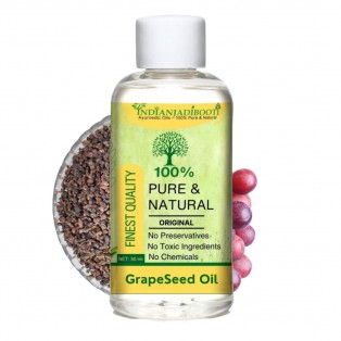 Grapeseed Edible (Cold Pressed) (Carrier) (Oil) - Angoor Beej (Tel) - Angur Beej (Tailam) - Vitis Vinifera by IndianJadiBooti Grapeseed Edible (Cold Pressed) (Carrier) (Oil) - Angoor Beej (Tel) - Angur Beej (Tailam) - Vitis Vinifera by IndianJadiBooti