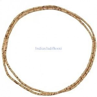 Tulsi Kanthi 2 Round Mala (80 cm 0.04 beads mm) by IndianJadiBooti Tulsi Kanthi 2 Round Mala (80 cm 0.04 beads mm) by IndianJadiBooti