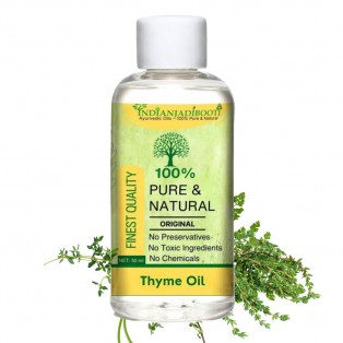 Thyme Leaves Edible (Essential) (Oil)- Thymus Vulgaris (Tel) by IndianJadiBooti Thyme Leaves Edible (Essential) (Oil)- Thymus Vulgaris (Tel) by IndianJadiBooti