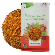 Marigold -  Genda Flower Petals - Tagetes Tenuifolia  by IndianJadiBooti