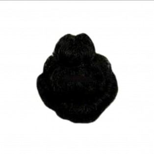 Hair Wig for Laddu Gopal (Black) set of 2 Different Hair Wig With Free Mukut by IndianJadiBooti Hair Wig for Laddu Gopal (Black) set of 2 Different Hair Wig With Free Mukut by IndianJadiBooti