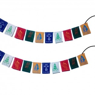 Om Namo Shivay Prayer Flag (Length 20 Inch ) by IndianJadiBooti  Set Of Two Flag Om Namo Shivay Prayer Flag (Length 20 Inch ) by IndianJadiBooti  Set Of Two Flag