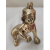 Laddu Gopal Brass Idol [Size 2] (Height 9 Cm) (Weight 185 Gm) by IndianJadiBooti