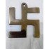 Brass Swastik Wall Hanging (Length 13 *Width14.5 Cm) (Weight 155 Gm) by IndianJadiBooti