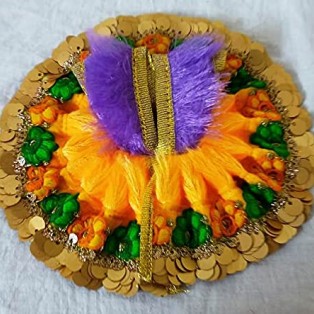 indianjadibooti Laddu Gopal Dress (Size 1) Diameter 5 Inch by IndianJadiBooti indianjadibooti Laddu Gopal Dress (Size 1) Diameter 5 Inch by IndianJadiBooti