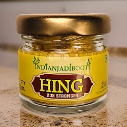 Asafoetida Hing (Premium) (Crystals) - Heeng - Stinking Gum - Ferula foetida - Buy World Strongest Hing by IndianJadiBooti [10 Grams Each]