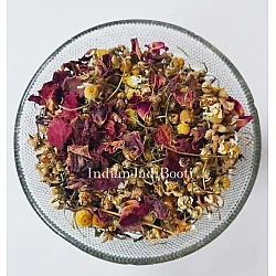Chamomile Tea with Rose Petals by IndianJadiBooti