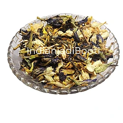 Butterfly Pea Tea with Green Tea, Calendula and Jasmine by IndianJadiBooti