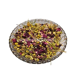 Chamomile Tea with LemonGrass and Rose Petals by IndianJadiBooti