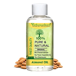 Almond Edible (Cold Pressed) (Oil) - Badam (Tel) (Tailam) by IndianJadiBooti