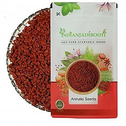 Annatto (Seeds) - Achiote Seeds - Sindoor (Beej) - Latkan - Sindoori Seeds - Lipstic Seeds - Shendri - Kumkum Seeds - Bixa Orellana - Bija - Roucou - Orellana Spice Seeds by IndianJadiBooti