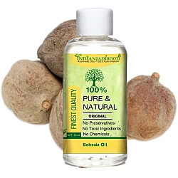 Baheda Edible (Oil) - Bahera (Tel) - Bibhitaki (Tailam) - Belliric Myrobalan - Terminalia Bellirica by IndianJadiBooti