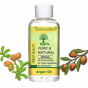 Argan Edible (Cold Pressed) (Carrier) (Oil) (Morocco :: Origin) - Argania Spinosa (Tel) (Tailam) (For Skin Care & Hair Care) by IndianJadiBooti 