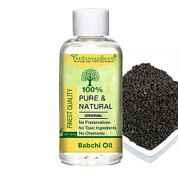 Babchi Edible (Cold Pressed) (Oil) - Bakuchi (Tel) - Bavachi (Tailam) - Bavchi - Karpokarishi - Psoralea - Purple Fleabane - Psoralea Corylifolia by IndianJadiBooti
