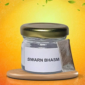 Suvarna Bhasma (Powder) (100Mg) (Pure & Natural) - Swarn Bhasm - Gold Bhasma - Swarna Bhasma by IndianJadiBooti 