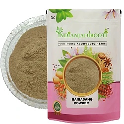 Baibadang (Fruit) (Powder) - Vidanga (Phal) (Powder) - Embelia Ribes - Vayuvilamgam - False Pepper by IndianJadiBooti