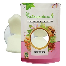 Bees Wax (White) (Purified) – Madhuchishta - White Beeswax - Bee Wax – Cera Alba by IndianJadiBooti