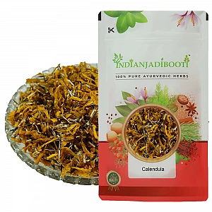 Calendula (Flower Petals) - Pot Marigold - Gold Bloom - Calendula Officinalis by IndianJadiBooti