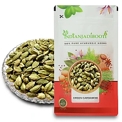 Green Cardamom - Hari Elaichi - Ela - Choti Elaichi - Sabaj Ilaichi - Sabz Elaichi - Yalakki - Whole Elaichi - Elettaria Cardamomum by IndianJadiBooti